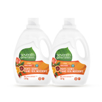 七世代植萃洗衣液清新柑橘两瓶装1.47KGX2