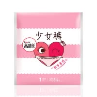 高洁丝少女裤裤型卫生巾均码1条装姨妈巾