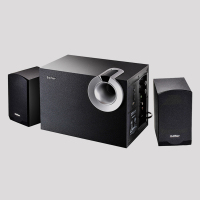 漫步者(EDIFIER) R206P 多媒体电脑音响音箱2.1木质低音炮 电脑音箱 U盘木质低音炮音响