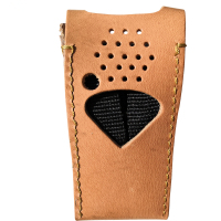 对讲机皮套 定做 单只皮套 黄牛皮/头层皮外形美观 结实耐用 企业定制 50套起定