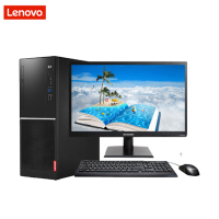 联想(Lenovo)扬天M2200N 23.8英寸屏 商用家用台式电脑(英特尔® 赛扬®G4900 4GB 500GB 集显 无光驱 Win10 )商务办公 性能稳健