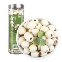 古松 磨皮莲子200g 湘莲子糖水甜汤 银耳莲子百合羹二十年老品牌