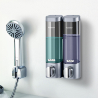 莫顿 (MODUN)新款挂壁式皂液器 手动皂液盒厨房浴室洗手液器