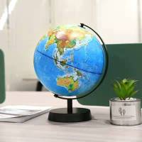 得力2218地球仪(蓝色)