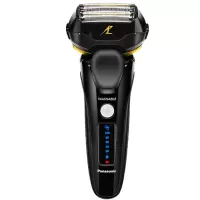 松下(Panasonic)ES-LV5A剃须刀 日本进口机身 往复式5刀头 全身水洗 黑色