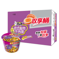 康师傅 老坛酸菜牛肉面 双享桶12入