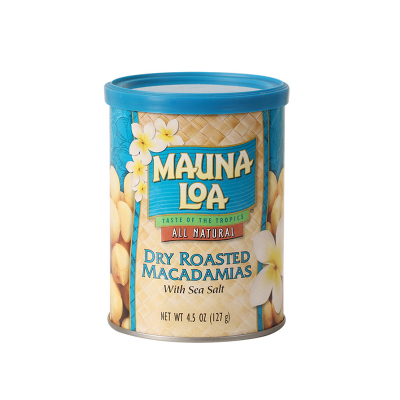 莫纳罗 Mauna Loa夏威夷果仁原味单罐装127g 美国进口 休闲零食
