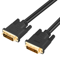 金佳佰业 D311 贵族系列 DVI24+1公对DVI24+1公 工程级连接线 OD:8.3MM 10M