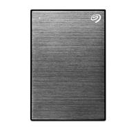 希捷(Seagate) 2TB USB3.0 移动硬盘 时尚金属拉丝面板 自动备份 便携 高速传输 兼容Mac 深空灰