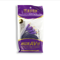 金佳佰业 A104 贵族系列 二对二线 RCA*2/RCA*2 音频线 3M