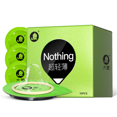 大象超薄标准款nothing超薄001持久002组合装套套14只装带润滑液