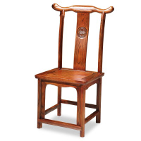 金穗慧采 6020 实木牛角椅 南榆木新中式茶椅