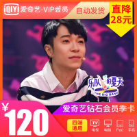 爱奇艺钻石vip会员1个月月卡 支持TV端 自动发货送奇异果会员1月 官方卡密 激活码[卡密发短信]