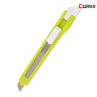 齐心（COMIX）B2825手工雕刻刀裁纸美工刀炫彩美工刀9mm 5把装