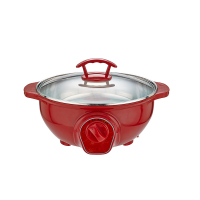 乐仕菲斯(RSFH)电火锅 红色乐火电火锅 RS2805E