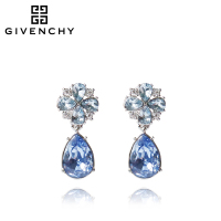 Givenchy/纪梵希 花语系列蓝色 施华洛世奇人造水晶女士耳坠 60461087