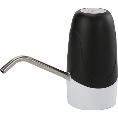 美厨 桶装水抽水器 家用饮水器纯净水压水器 充电式无线电动上水器吸水器自动抽水机 黑色MCPJ084