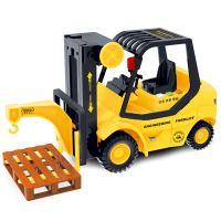 文艺1:16惯性小叉车会讲故事W690A