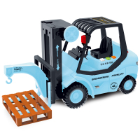 文艺1:16惯性小叉车会讲故事W690B