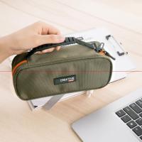 得力66760笔袋(橄榄绿)