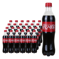 可口可乐( CocaCola )碳酸饮料汽水500ml*24瓶 整箱