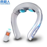 南极人(NanJiren)按摩器 护颈仪颈椎按摩器 颈部按摩治疗仪 肩部颈部按摩护颈椎办公室家用护颈仪 白色
