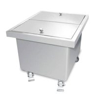 金佰特 面粉车 不锈钢食品车 600*600*500 MFC-1