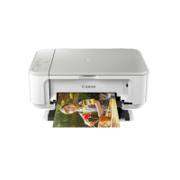 佳能（Canon）MG3680 实用无线一体机 白色