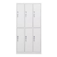 凤匮胜麟 六门更衣柜 钢制锁具 冷轧钢板 1850*900*420 YGZ-1 -TY