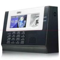 得力3975指纹考勤机(银色)(台)