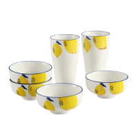 菲米生活 (PHMI) 快乐柠檬手绘餐具组合FM-TC806