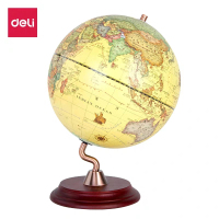 得力2217-地球仪(黄色)