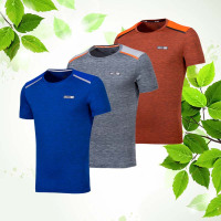 361度男装夏季新款短袖361透气运动休闲T恤男健身运动上衣短T Y