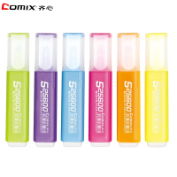 齐心 SJ HP908 醒目荧光笔5.0mm 10支/盒