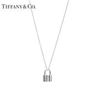 TIFFANY&CO.蒂芙尼925银 锁心造型项链25012460