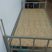 海邦 寝室用床 单人铁床 900*2000 -TY