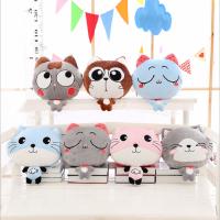 毛绒手暖抱枕毯