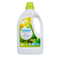 sodasan素达森青柠亮彩洗衣液1.5L