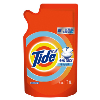 汰渍（Tide）全效360°手洗专用洗衣液1kg/袋