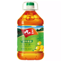 九三(JIUSAN) 非转基因 大豆油 5L