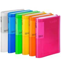 齐心 SC360 I Color360枚 可变背脊名片册 黄