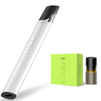 MOTI 魔笛 D11电子烟套装 雾化换弹小烟 珍珠白