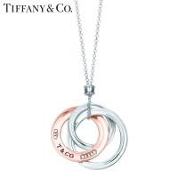 TIFFANY&CO.蒂芙尼1837® 系列18K金三环扣项链