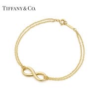 TIFFANY INFINITY系列18K金无限造型手链