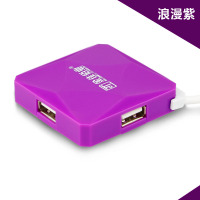 金佳佰业 Z302 贵族系列 4口HUB 水立方系列 紫色 0.6M