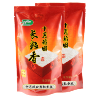 十月稻田 长粒香大米500g东北米农家粳米自产粥米