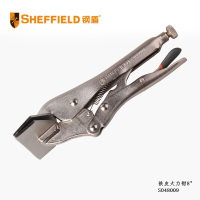钢盾(SHEFFIELD) S048009 8" 铁皮大力钳 单位:把<1把装>银白色