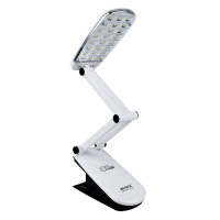 康铭(KANGMING)LED夹子台灯折叠书桌台灯充电便携式