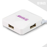 金佳佰业 Z302 贵族系列 4口HUB 水立方系列 白色 0.6M