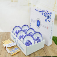 国色球碗青花瓷两碗筷 DLP B2B商品 100起订